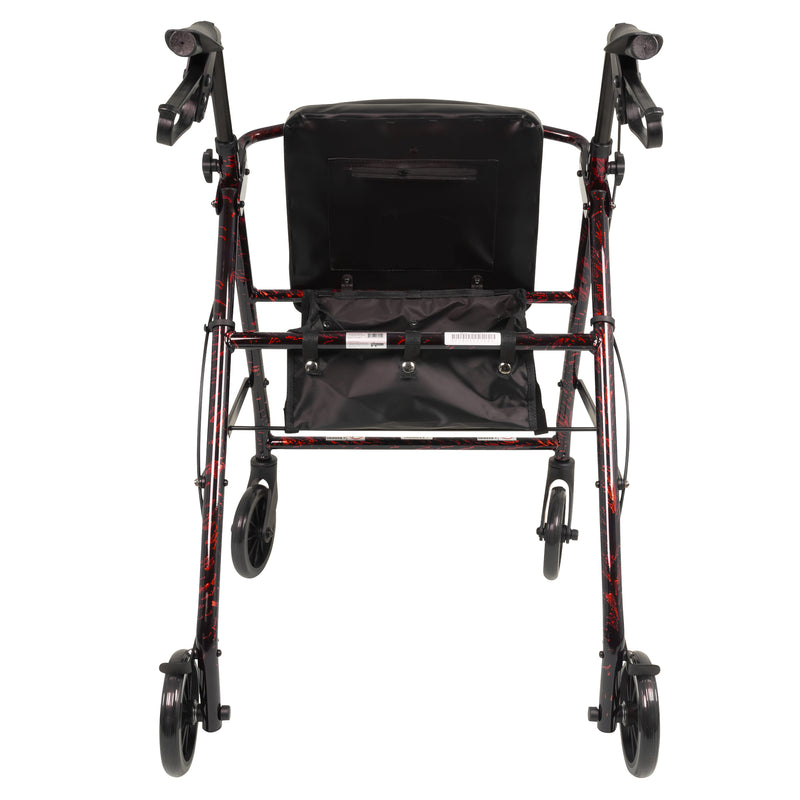 ProBasics Aluminum Rollator with 6 inch Wheels-ProBasics-HeartWell Medical