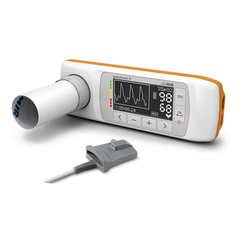 MIR Spirobank II Advanced Spirometer-MIR-HeartWell Medical