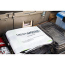 Graham Medical MegaMover Transport Chair 36" x 36" White Black Straps-Graham Medical-HeartWell Medical