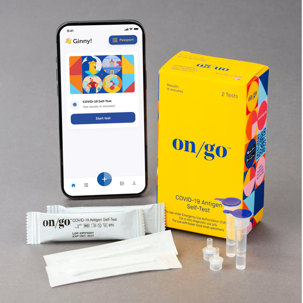 ON/GO At-Home Rapid Antigen Self-Test 2 Tests-ON/GO-HeartWell Medical