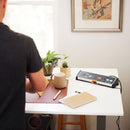 Lifespan Under Desk Treadmill with Console Silver Frame-Lifespan-HeartWell Medical