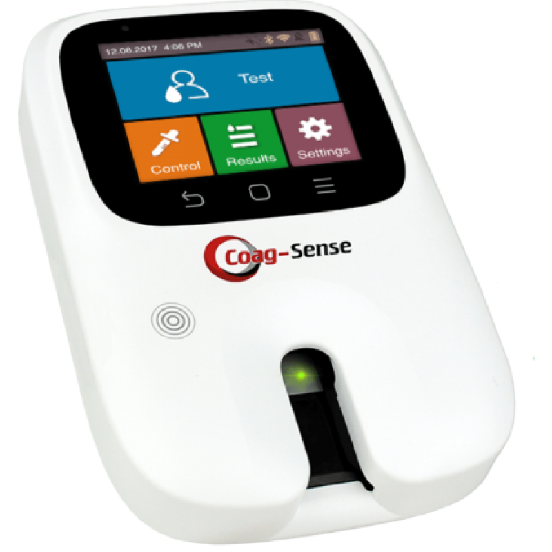 Coag-Sense PT INR PT2 Self Test Home Use Monitoring System-Coag-Sense-HeartWell Medical