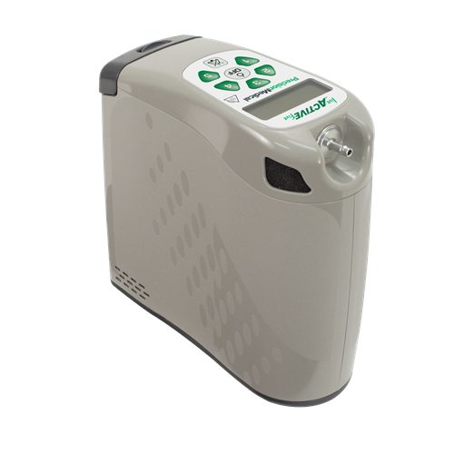 Precision Medical Live Active Five Portable Oxygen Concentrator w/ Extra Battery-Precision Medical-HeartWell Medical