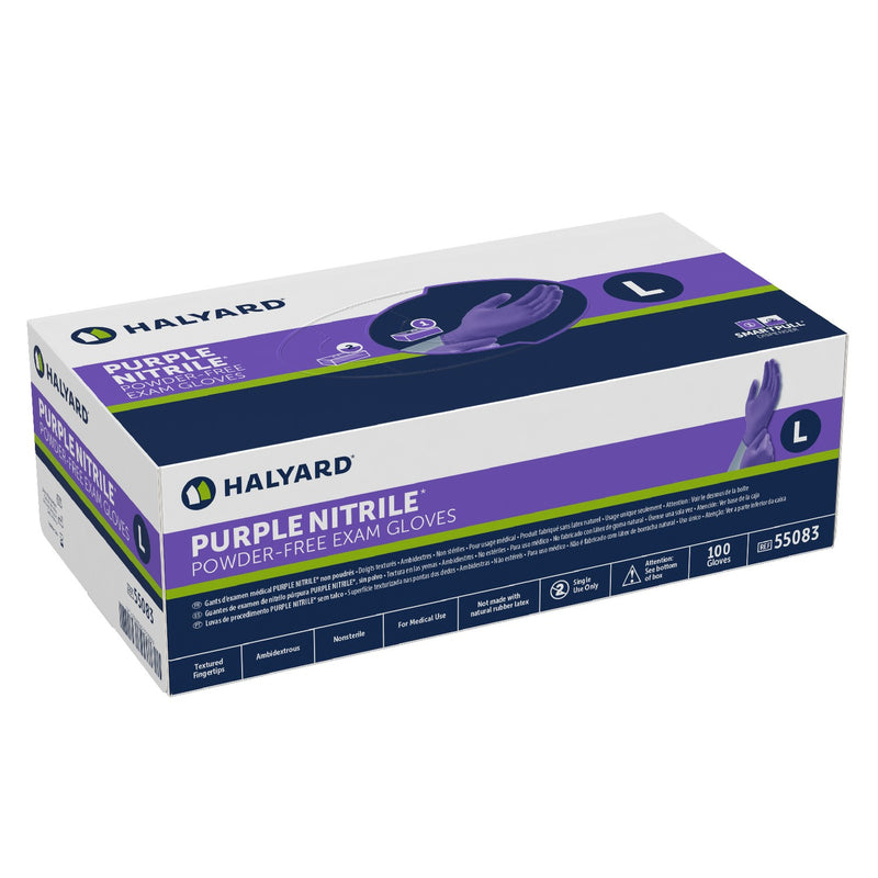 Halyard Purple Nitrile Exam Glove-Halyard-HeartWell Medical