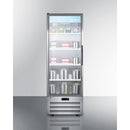 AccuCold Pharmaceutical Refrigerator, 24" Wide 14 cu ft, Glass Door, Lock, Digital Thermostat-AccuCold-HeartWell Medical