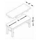 Bailey Classroom Treatment Table H Brace With 2" Removable Mat-Bailey-HeartWell Medical
