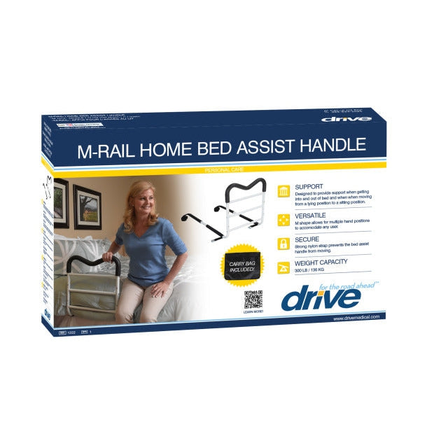 Drive Medical M-Rail Home Bed Assist Handle-Drive Medical-HeartWell Medical