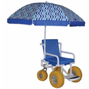 MJM International All Terrain Beach Wheelchair Yellow-MJM International-HeartWell Medical