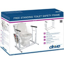 Drive Medical Free-standing Toilet Safety Rail-Drive Medical-HeartWell Medical