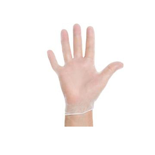 Strong Vinyl Exam Gloves Powder Free Large-Strong-HeartWell Medical