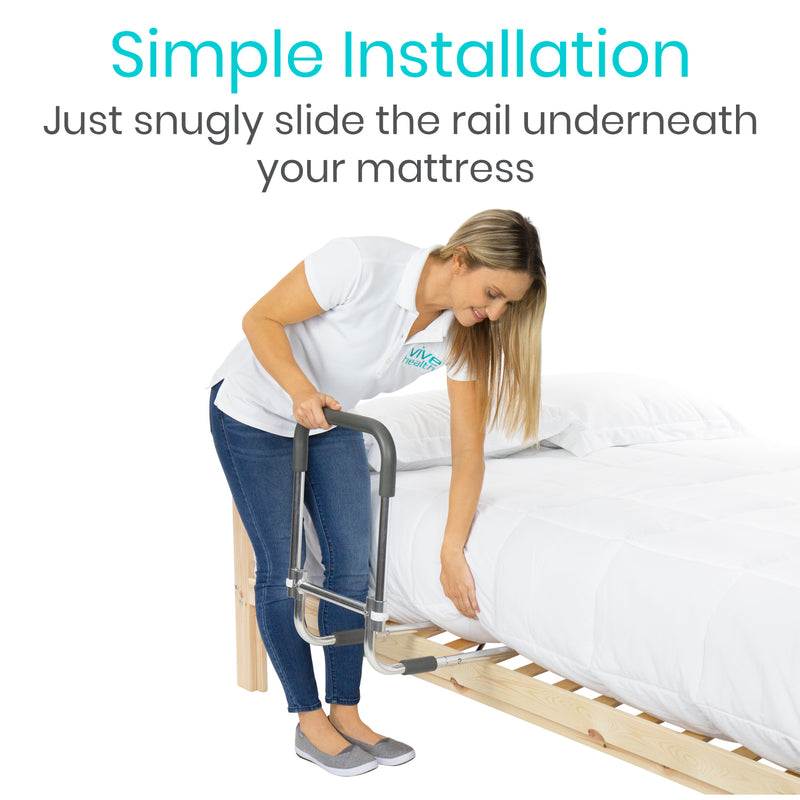 Vive Health Compact Bed Rail With Bag-Vive Health-HeartWell Medical