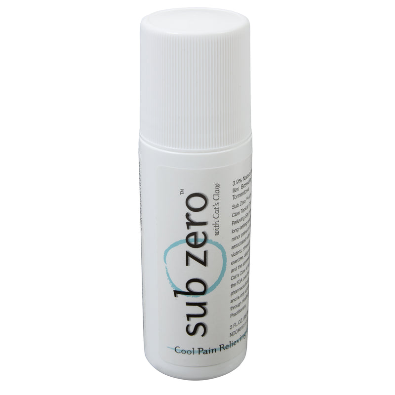 Roscoe Medical Sub Zero Cool Pain Relieving Gel 3 oz. Roll On-Roscoe Medical-HeartWell Medical
