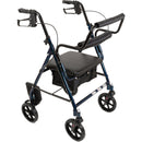 ProBasics Aluminum Transport Rollator with 8-inch Wheels-ProBasics-HeartWell Medical