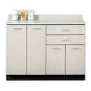Clinton Industries Base Cabinet with 4 Doors and 2 Drawers-Clinton Industries-HeartWell Medical
