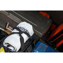 Graham Medical MegaMover Transport Chair 36" x 36" White Black Straps-Graham Medical-HeartWell Medical