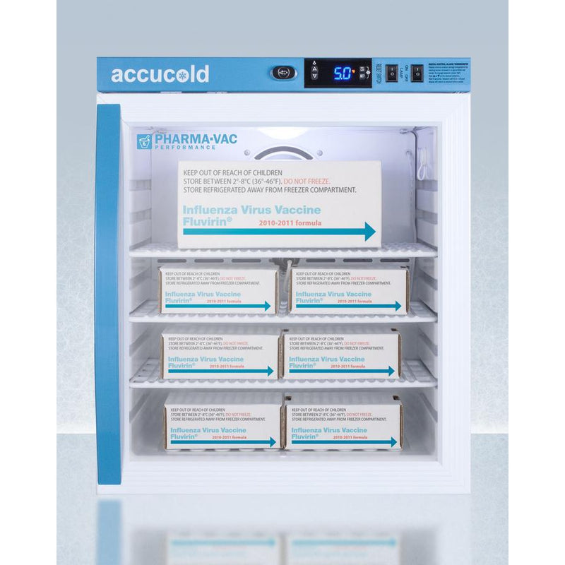 AccuCold 1 Cu. Ft. Compact Vaccine Refrigerator-AccuCold-HeartWell Medical