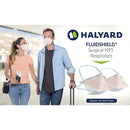 Halyard FLUIDSHIELD N95 Respirators ASTM Level 3 Mask Orange-Halyard-HeartWell Medical