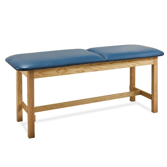 Clinton Industries Classic Series Treatment Table with H-Brace 72"L x 31"H x 30"W-Clinton Industries-HeartWell Medical