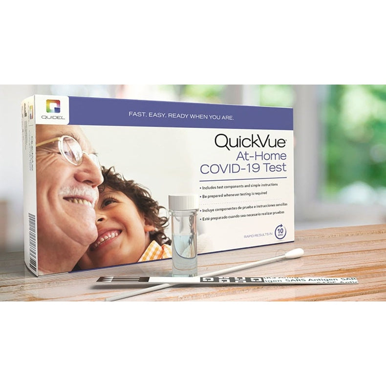 Quidel QuickVue At-Home OTC COVID-19 Test-Quidel-HeartWell Medical