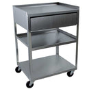 Ideal Products Three Shelf Cart with Drawer-Ideal Products-HeartWell Medical