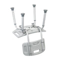 Drive Medical Bathroom Safety Shower Tub Bench Chair with Back Gray-Drive Medical-HeartWell Medical