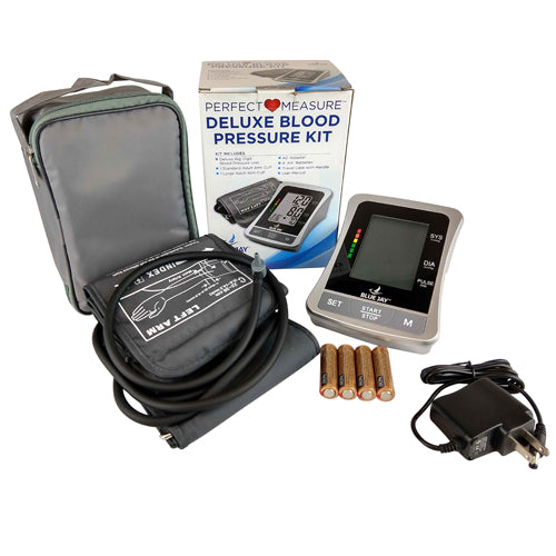 Blue Jay Deluxe Perfect Measure Blood Pressure Kit with 2 Cuffs-Blue Jay-HeartWell Medical
