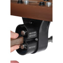 Drive Medical Delta Ultra Light Semi Electric Hospital Bed with Half Rails and Therapeutic Support Mattress-Drive Medical-HeartWell Medical