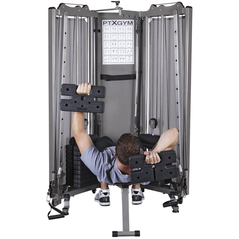 PTXGym Folding Functional Trainer Compact and Portable Home Gym-PTXGym-HeartWell Medical