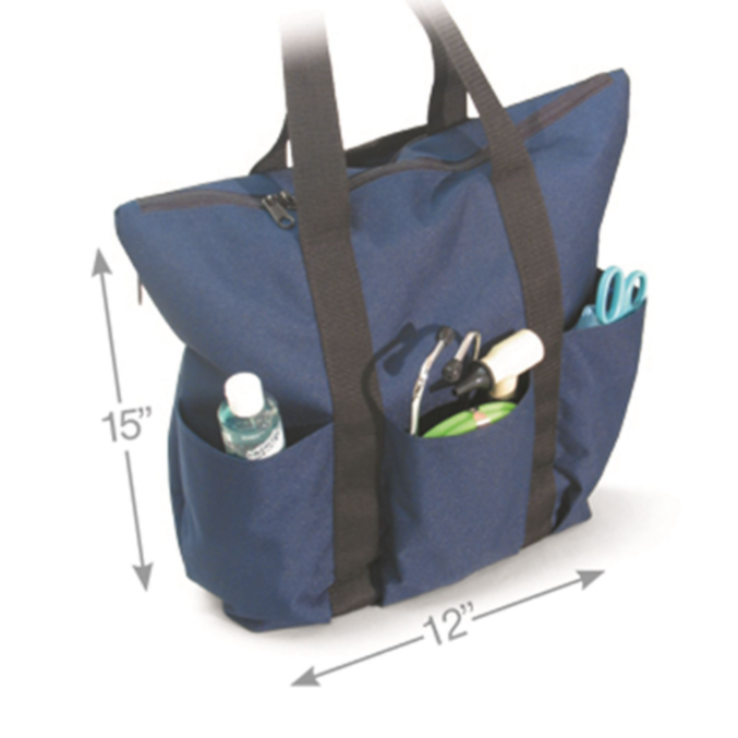 Hopkins Medical Products 3 Pocket Zippered Tote-Hopkins Medical Products-HeartWell Medical