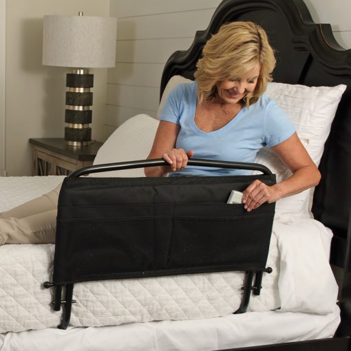 Stander 30” Safety Bed Rail & Padded Pouch-Stander-HeartWell Medical