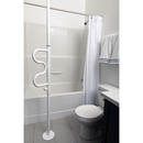 Stander Security Pole & Curve Grab Bar Black-Stander-HeartWell Medical