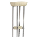 Blue Jay Soft n' Plush Comfort Crutch Fleece Covers Set-Blue Jay-HeartWell Medical