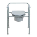 Drive Medical PreserveTech Steel Folding Bedside Commode-Drive Medical-HeartWell Medical