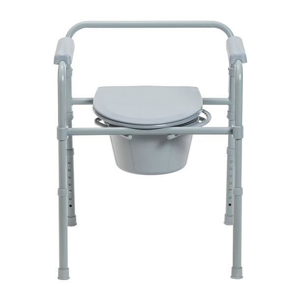 Drive Medical PreserveTech Steel Folding Bedside Commode-Drive Medical-HeartWell Medical