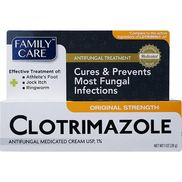 Family Care Clotrimazole AntiFungal Cream 1% USP-Family Care-HeartWell Medical
