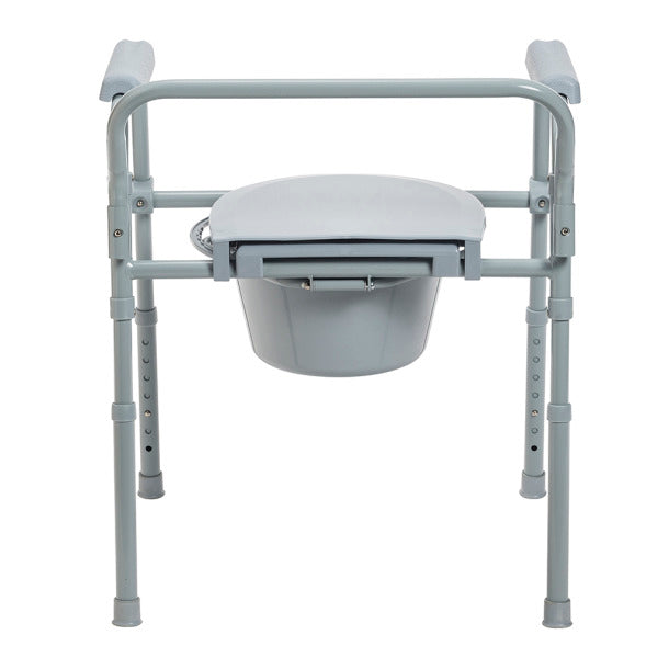 Drive Medical PreserveTech Steel Folding Bedside Commode-Drive Medical-HeartWell Medical