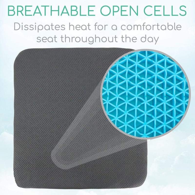 Vive Health Honeycomb Gel Seat Cushion-Vive Health-HeartWell Medical