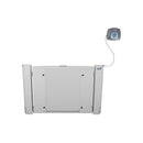 Health o Meter Antimicrobial Wall-Mounted Fold-Up Wheelchair Scale-Health o Meter-HeartWell Medical