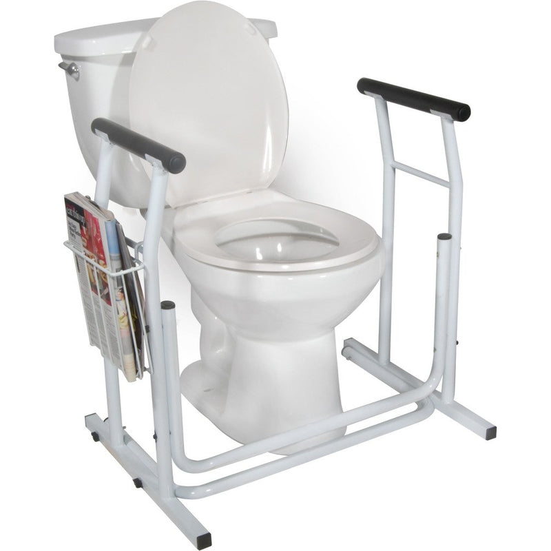 Drive Medical Free-standing Toilet Safety Rail-Drive Medical-HeartWell Medical