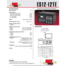 MK Battery Rechargable Sealed Lead-Acid Battery-MK Battery-HeartWell Medical