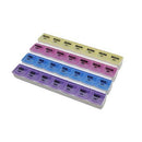 Fabrication Enterprises Pill Organizer Mediplanner 7 Day 4 Dose-Fabrication Enterprises-HeartWell Medical