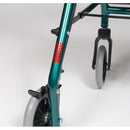 Lumex Walkabout Lite Four-Wheel Rollator Burgundy-Lumex-HeartWell Medical