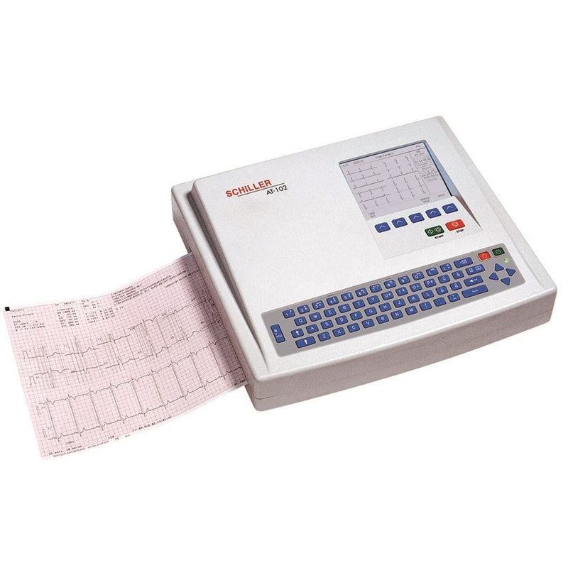 Schiller Cardiovit AT-102 ECG Monitor with Schiller Communication Module-Schiller-HeartWell Medical