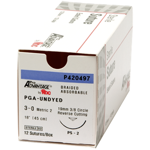 Pro Advantage Polyglcolic Acid (PGA) Sutures-Pro Advantage-HeartWell Medical