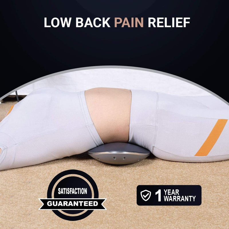 Dynamic Wedge Cervical Back Pain Relief Low Back Stretcher with Vibration  Massage, Infrared Heat, and Air Pressure Spinal Decompression LR100
