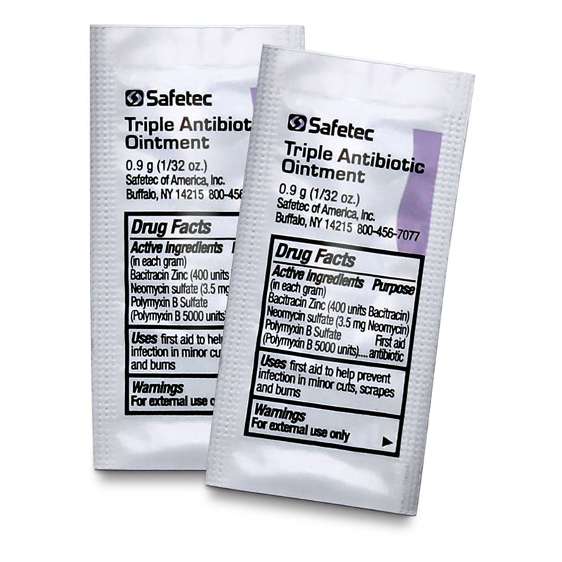 Safetec Triple Antibiotic Ointment .5 g Bulk-Safetec-HeartWell Medical