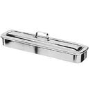 Graham Field Instrument Catheter Trays With Strap Handle Cover 8.87" x 5" x 2"-Graham Field-HeartWell Medical