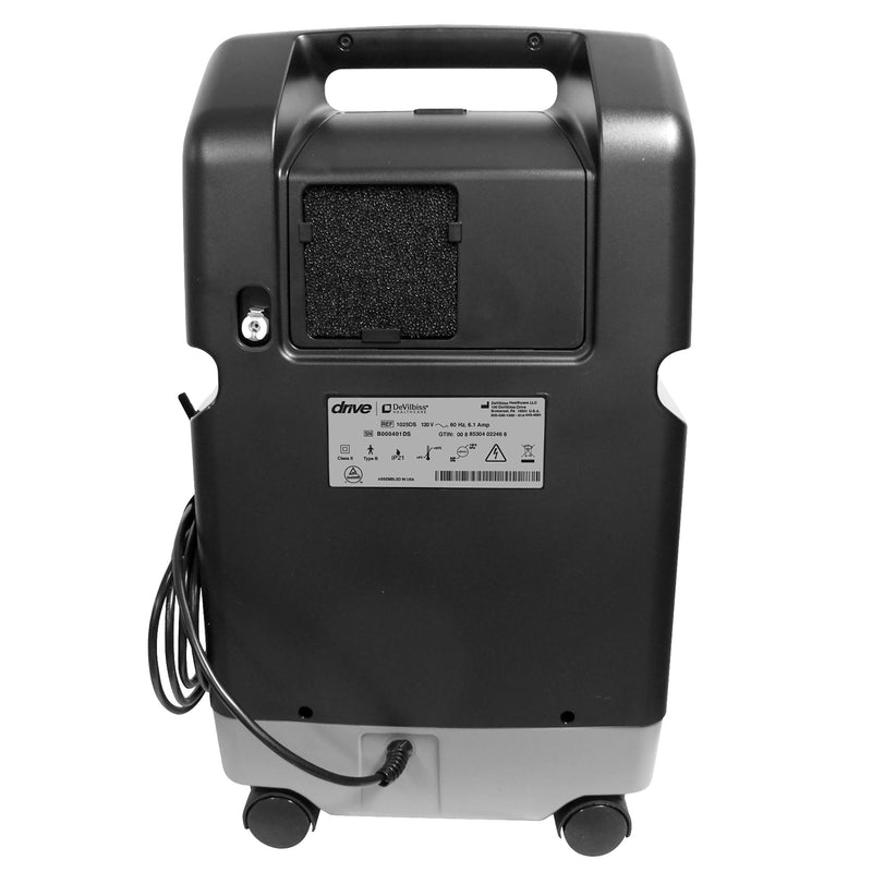 Drive Medical 10 Liter Compact Oxygen Concentrator-Drive Medical-HeartWell Medical