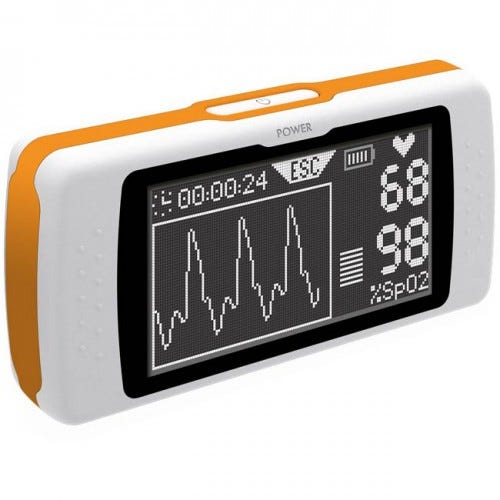 MIR Spirodoc Touchscreen Spirometer with Oximeter-MIR-HeartWell Medical