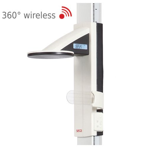 Seca Digital Stationary Stadiometer with Wireless Transmission-Seca-HeartWell Medical